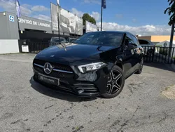 Preto Usado 2022 Mercedes A250 AMG line | € 31.750 (Preço justo)