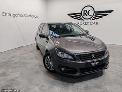 Cinza Usado 2021 Peugeot 308 Allure Carrinha | € 13.490 (Bom preço)