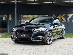 Preto Usado 2018 BMW 218 Luxury Line Cabrios | € 21.990 (Super Preço)
