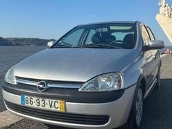 Cinzento Usado 2003 Opel Corsa Citadino | € 2.900 (Preço justo)