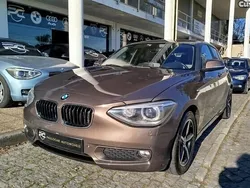 Castanho Usado 2013 BMW 116 Citadino | € 10.900