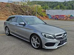 Cinza Usado 2015 Mercedes C200 AMG line Carrinha | € 18.500 (Preço justo)