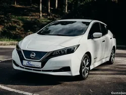 Branco Usado 2018 Nissan Leaf Tekna Citadino | € 10.990 (Preço justo)