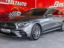 Cinza Usado 2020 Mercedes E220 AMG line Carrinha | € 41.500 (Preço justo)