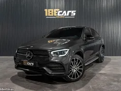 Cinza Usado 2020 Mercedes GLC300e Coupé | € 47.900 (Preço justo)