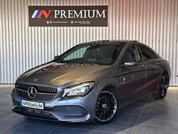 Cinza Usado 2018 Mercedes CLA200 AMG line Sedan | € 26.500 (Preço justo)