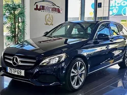 Azul Usado 2017 Mercedes C350e Carrinha | € 22.499