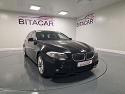 Preto Usado 2010 BMW 520 Sport Line Carrinha | € 14.950 (Preço justo)