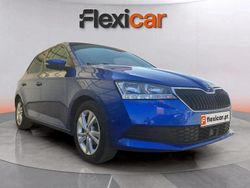 Azul Usado 2021 Skoda Fabia Active | € 9.990 (Bom preço)