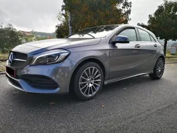 Cinza Usado 2016 Mercedes A160 AMG line | € 17.250 (Bom preço)