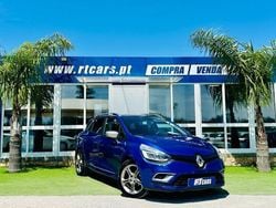Azul Usado 2017 Renault Clio GrandTour GT-Line Carrinha | € 13.980 (Caro)