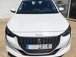 Branco Usado 2020 Peugeot 208 Citadino | € 11.900 (Bom preço)