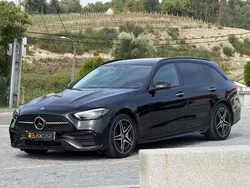 Preto Usado 2022 Mercedes C300e AMG line Carrinha | € 38.999 (Bom preço)
