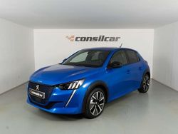 Azul Usado 2020 Peugeot e-208 GT-line Citadino | € 15.480 (Bom preço)