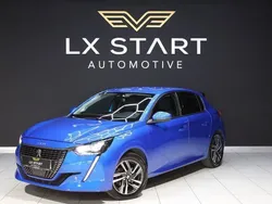 Azul Usado 2021 Peugeot 208 Citadino | € 15.790 (Bom preço)