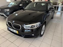 Preto Usado 2018 BMW 116 Sport Line Citadino | € 18.500 (Preço justo)