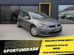 Cinza Usado 2014 VW Golf VII Trendline Citadino | € 12.500 (Bom preço)