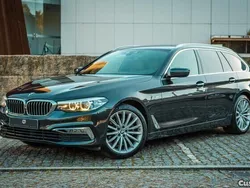 Preto Usado 2019 BMW 520 Luxury Line Carrinha | € 23.850 (Super Preço)