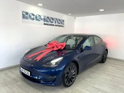 Azul Usado 2022 Tesla Model 3 Performance Sedan | € 32.900 (Preço justo)