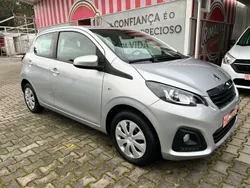 Cinza Usado 2017 Peugeot 108 Allure Citadino | € 10.990 (Preço elevado)