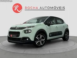 Verde Usado 2020 Citroën C3 PureTech Citadino | € 11.999 (Preço justo)