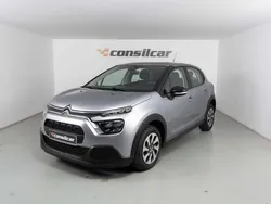 Cinza Usado 2022 Citroën C3 Feel Citadino | € 12.380 (Bom preço)