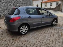 Cinzento Usado 2008 Peugeot 308 Citadino | € 4.850 (Preço justo)
