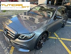 Cinza Usado 2019 Mercedes E300 AMG line Carrinha | € 32.500 (Preço elevado)