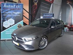 Cinzento Usado 2019 Mercedes A180 AMG line Citadino | € 32.800 (Caro)