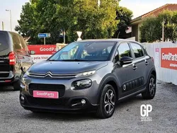 Cinzento Usado 2020 Citroën C3 PureTech Citadino | € 11.990 (Bom preço)