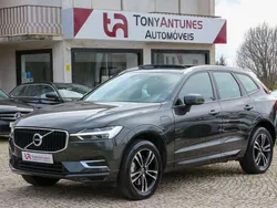 Cinzento Usado 2018 Volvo XC60 Momentum SUV | € 29.900 (Preço justo)