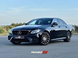 Preto Usado 2018 Mercedes E220 AMG line Carrinha | € 34.900 (Preço justo)
