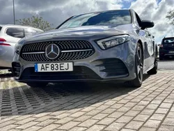 Cinzento Usado 2021 Mercedes A160 AMG line Sedan | € 21.000