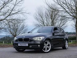 Preto Usado 2014 BMW 118 Sport Line Citadino | € 17.950 (Preço justo)