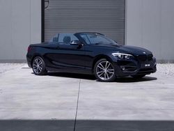 Preto Usado 2020 BMW 218 Sport Line Cabrios | € 25.600 (Preço justo)