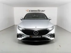 Cinza prata Usado 2021 Mercedes EQS450+ AMG Citadino | € 63.980