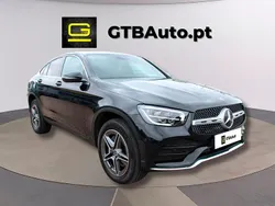 Preto Usado 2022 Mercedes GLC300 AMG line Coupé | € 53.900 (Preço justo)