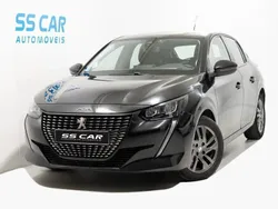 Preto Usado 2021 Peugeot 208 Business-Line Citadino | € 13.450 (Bom preço)