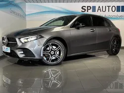 Cinza Usado 2021 Mercedes A250 AMG line | € 29.890 (Preço justo)