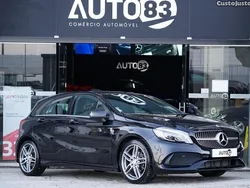 Preto Usado 2016 Mercedes A180 AMG line | € 18.990 (Preço justo)