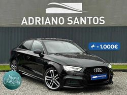 Preto Usado 2019 Audi A3 S-Line Sedan | € 22.900 (Preço elevado)