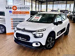 Branco Usado 2022 Citroën C3 PureTech Citadino | € 15.350 (Preço justo)