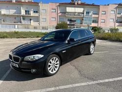 Preto Usado 2013 BMW 520 Carrinha | € 15.000 (Bom preço)