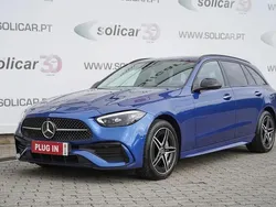 Azul Usado 2023 Mercedes C300 AMG line Carrinha | € 63.500