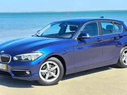 Azul Usado 2016 BMW 116 Citadino | € 13.990 (Bom preço)