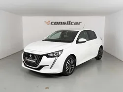Branco Usado 2021 Peugeot 208 Allure Citadino | € 14.980 (Bom preço)