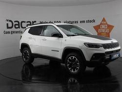 Branco Usado 2022 Jeep Compass Trailhawk SUV | € 25.899 (Preço justo)
