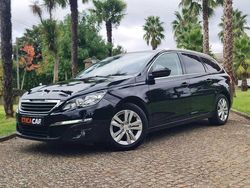 Preto Usado 2014 Peugeot 308 Allure Carrinha | € 9.999 (Bom preço)