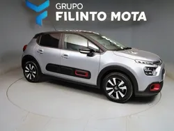 Cinzento Usado 2022 Citroën C3 PureTech Citadino | € 13.100 (Preço justo)