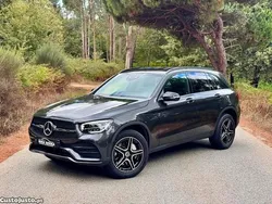 Cinza Usado 2021 Mercedes GLC300e AMG SUV | € 45.990 (Super Preço)